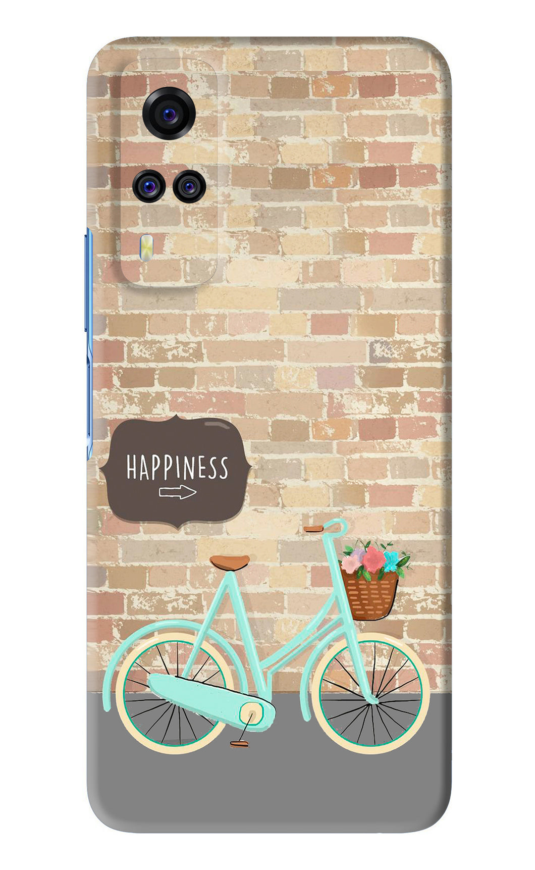 Happiness Artwork Vivo Y51 Back Skin Wrap