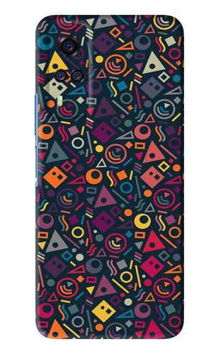 Geometric Abstract Vivo Y51 Back Skin Wrap