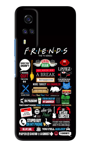 FRIENDS Vivo Y51 Back Skin Wrap