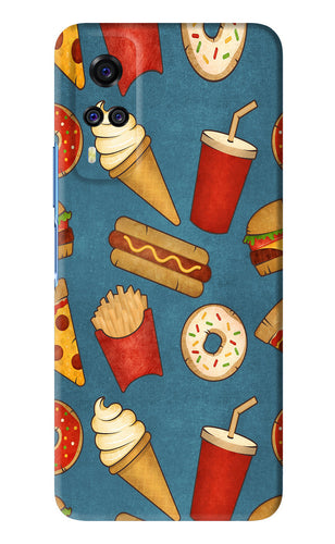 Foodie Vivo Y51 Back Skin Wrap