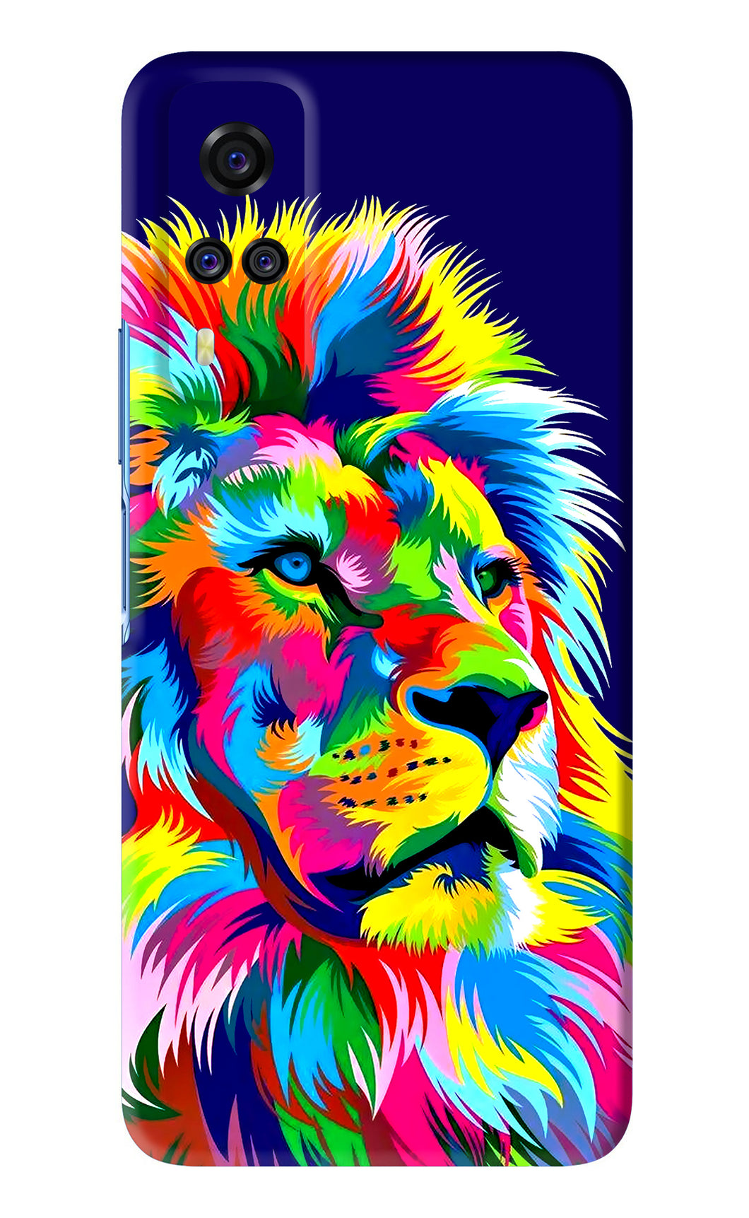 Vector Art Lion Vivo Y51 Back Skin Wrap
