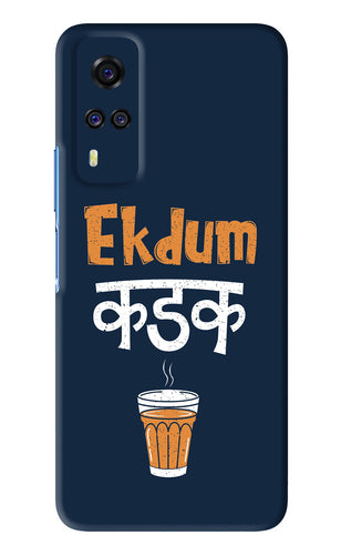 Ekdum Kadak Chai Vivo Y51 Back Skin Wrap