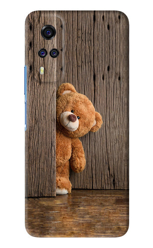 Teddy Wooden Vivo Y51 Back Skin Wrap