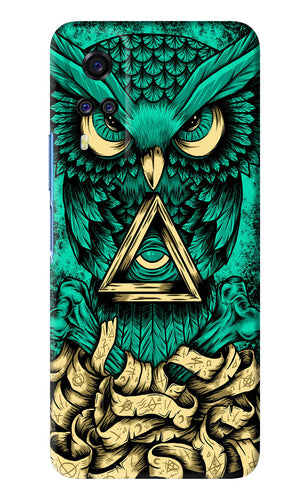Green Owl Vivo Y51 Back Skin Wrap