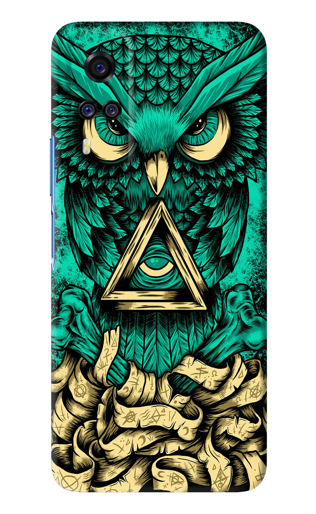Green Owl Vivo Y51 Back Skin Wrap
