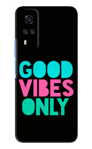 Quote Good Vibes Only Vivo Y51A Back Skin Wrap