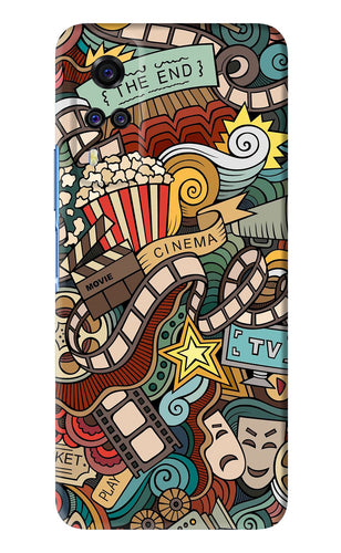 Cinema Abstract Vivo Y51A Back Skin Wrap