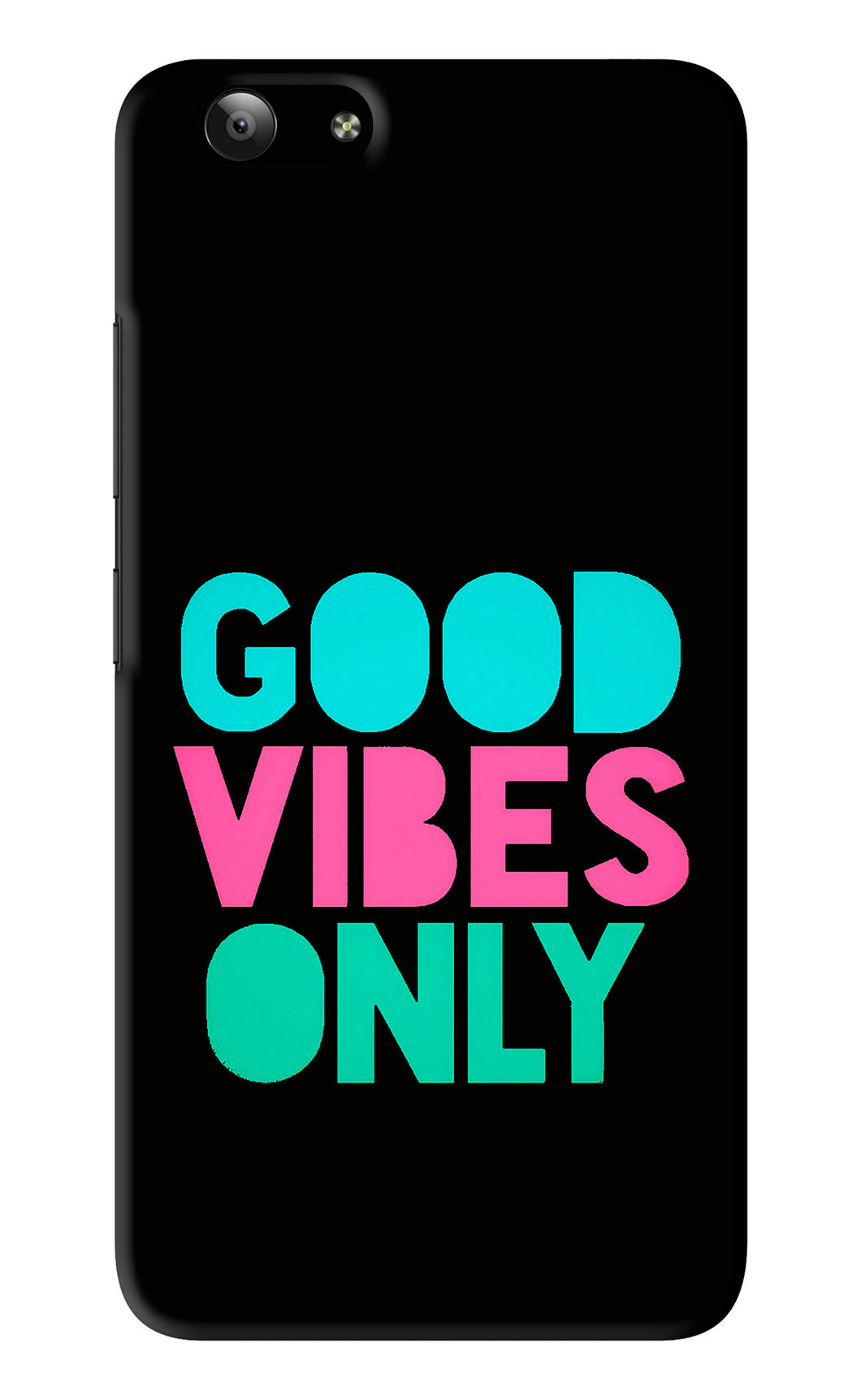 Quote Good Vibes Only Vivo Y53 Back Skin Wrap