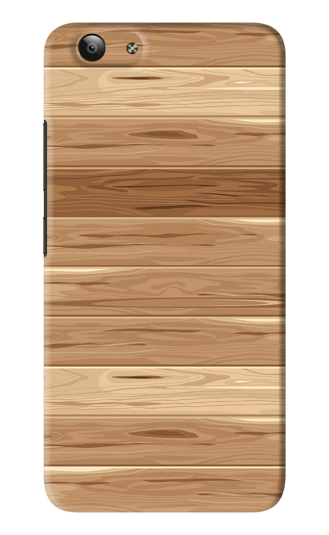 Wooden Vector Vivo Y53 Back Skin Wrap
