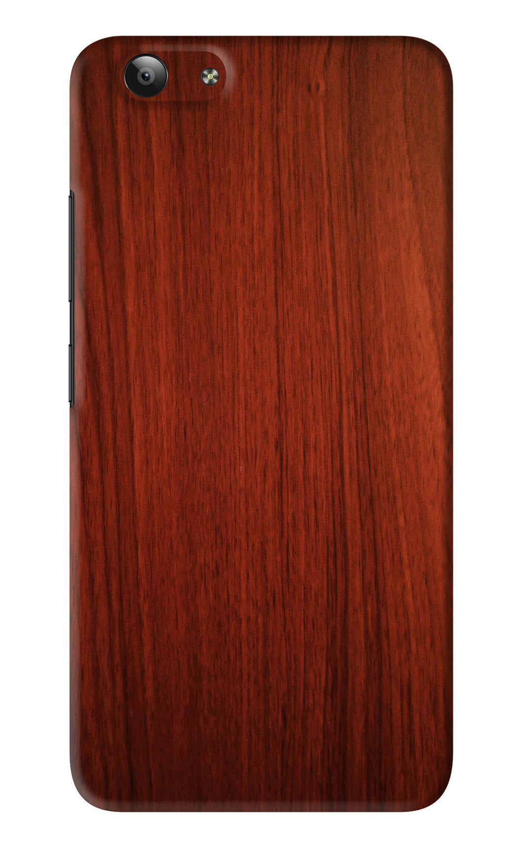 Wooden Plain Pattern Vivo Y53 Back Skin Wrap