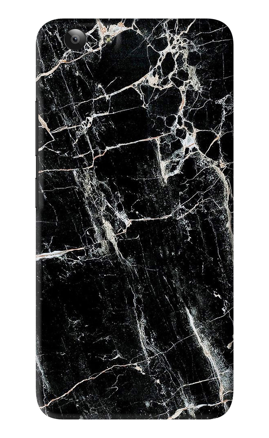 Black Marble Texture 1 Vivo Y53 Back Skin Wrap