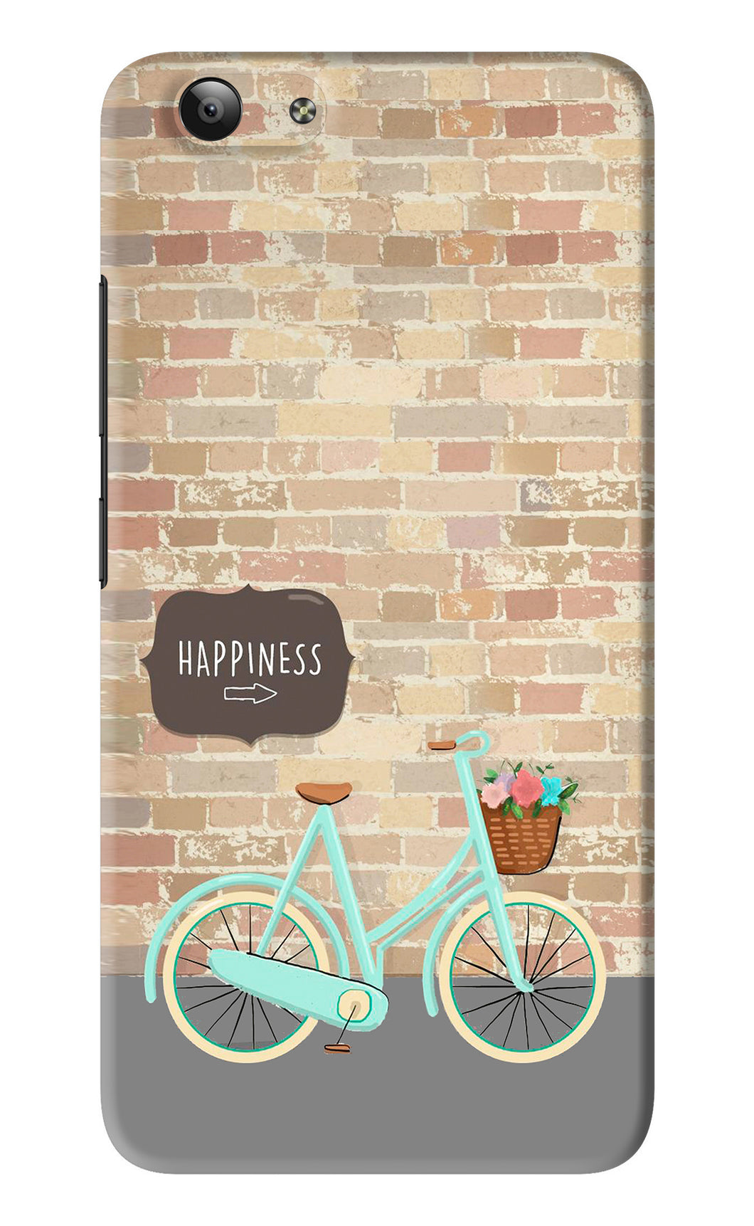 Happiness Artwork Vivo Y53 Back Skin Wrap