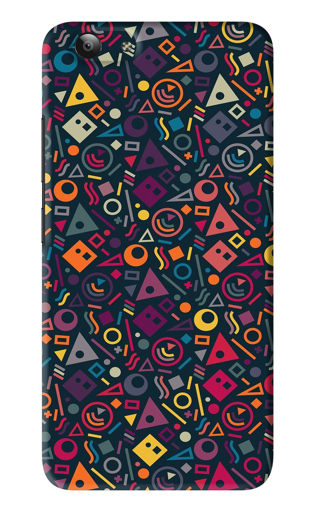 Geometric Abstract Vivo Y53 Back Skin Wrap