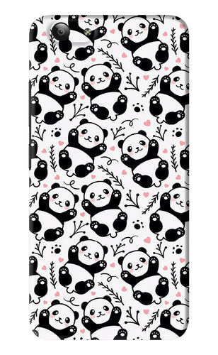 Cute Panda Vivo Y53 Back Skin Wrap