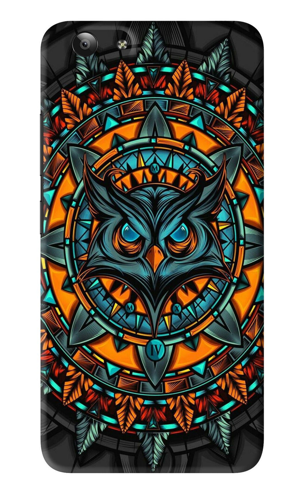Angry Owl Art Vivo Y53 Back Skin Wrap