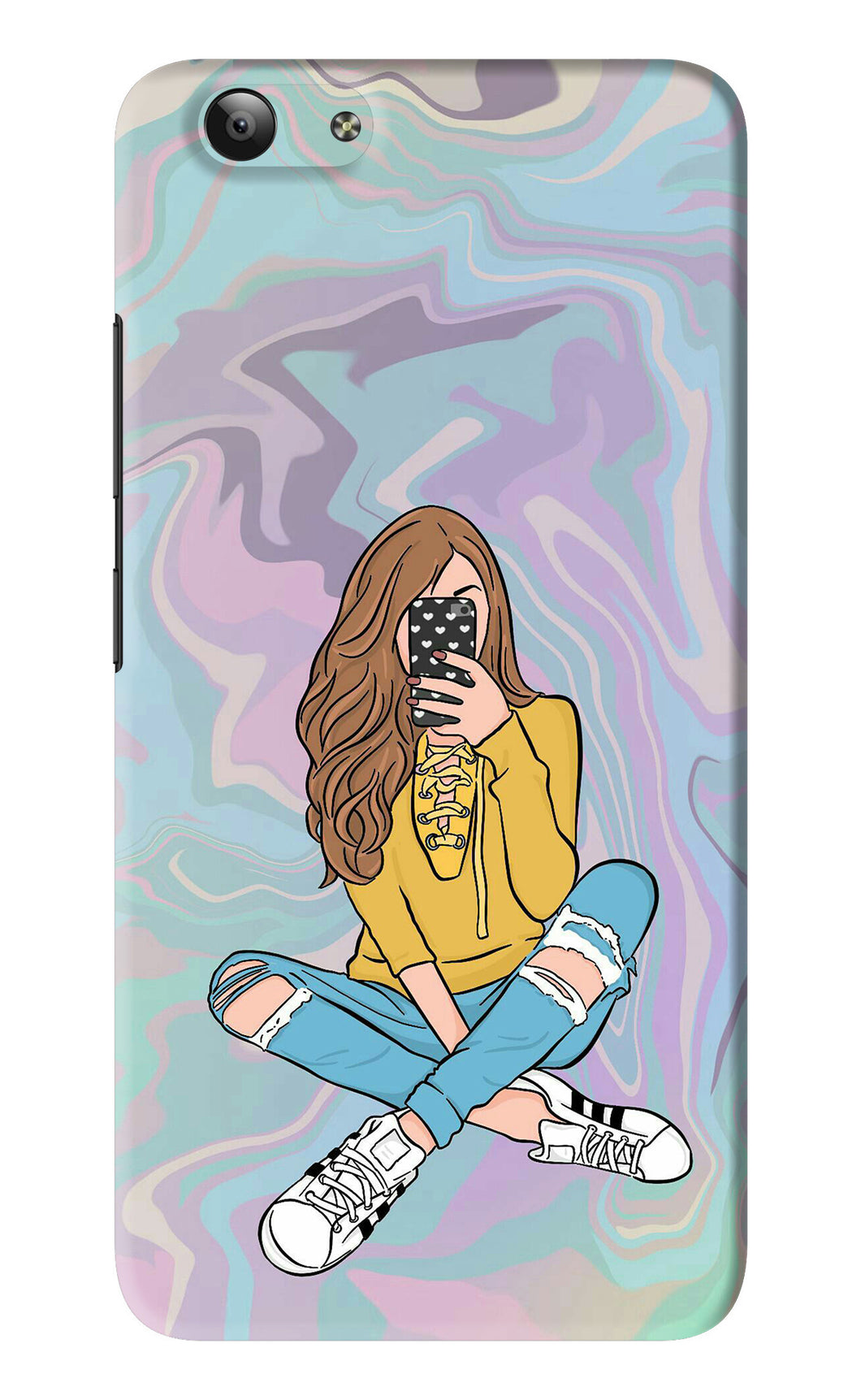 Selfie Girl Vivo Y53 Back Skin Wrap