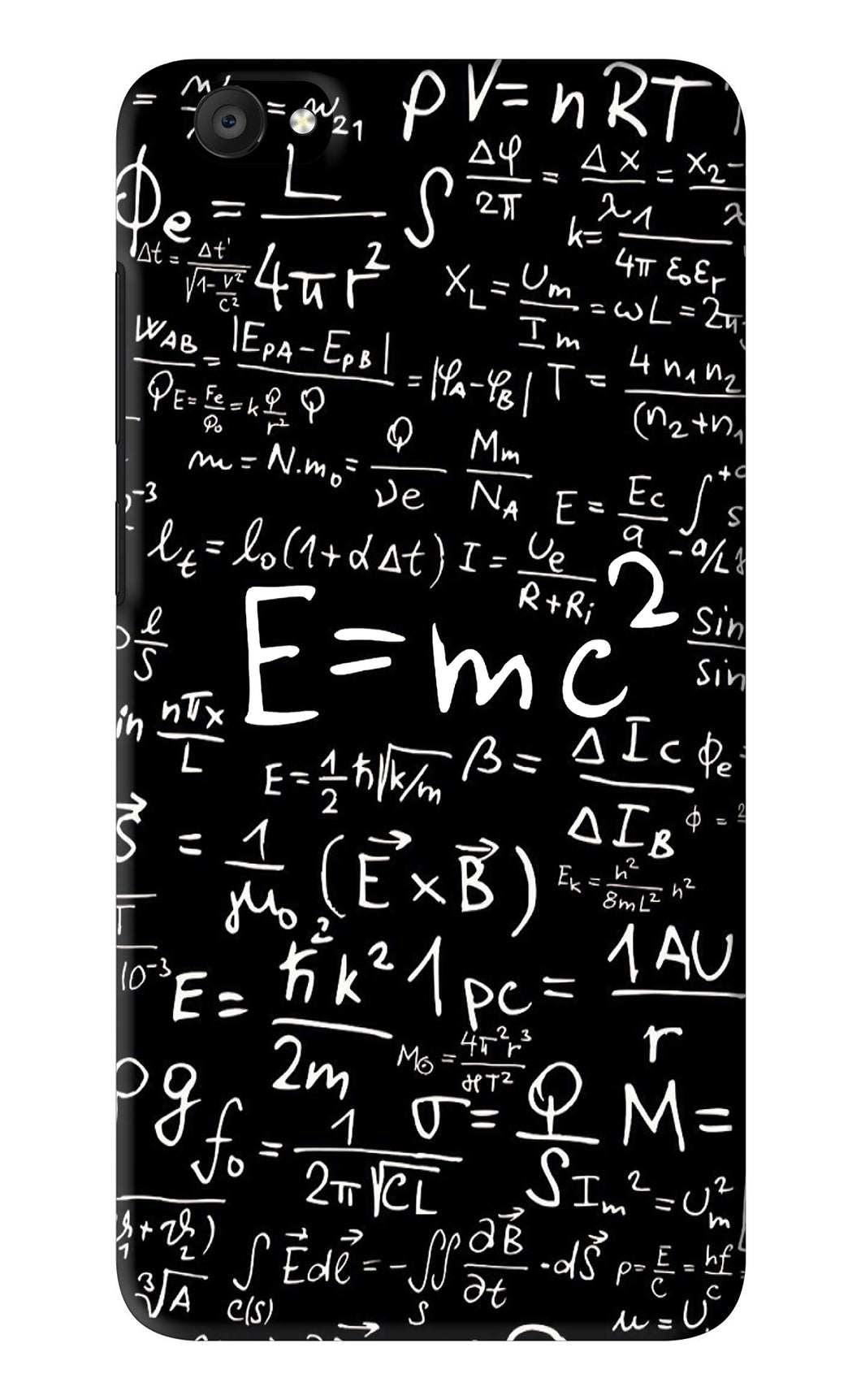 Physics Albert Einstein Formula Vivo Y55 S Back Skin Wrap