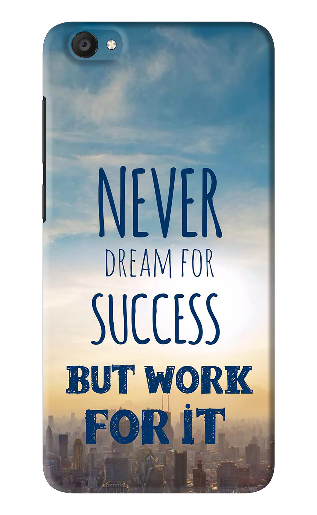 Never Dream For Success But Work For It Vivo Y55 S Back Skin Wrap