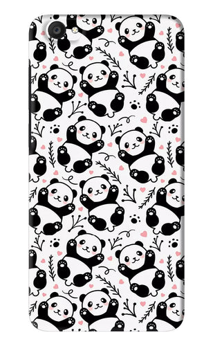 Cute Panda Vivo Y55 S Back Skin Wrap