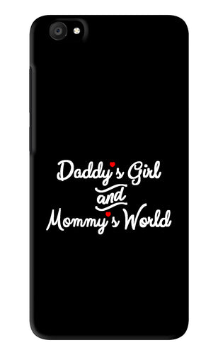 Daddy's Girl and Mommy's World Vivo Y55 S Back Skin Wrap
