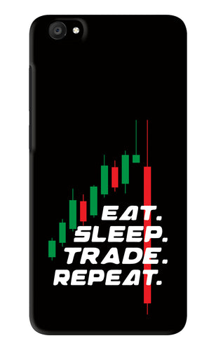 Eat Sleep Trade Repeat Vivo Y55 S Back Skin Wrap