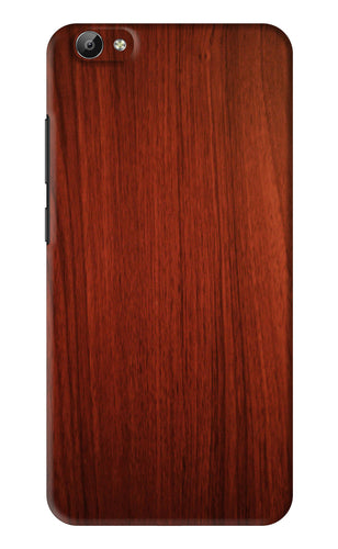 Wooden Plain Pattern Vivo Y66 Back Skin Wrap