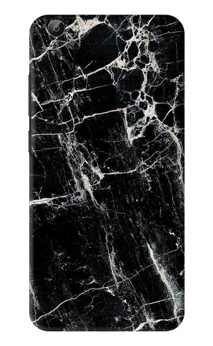Black Marble Texture 1 Vivo Y66 Back Skin Wrap