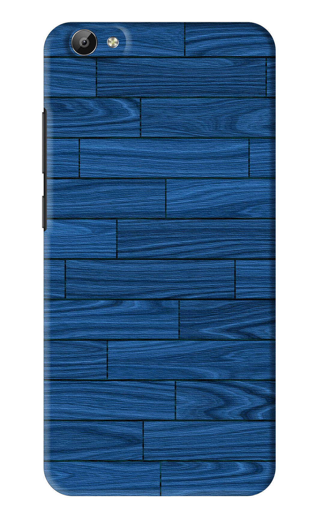 Blue Wooden Texture Vivo Y66 Back Skin Wrap