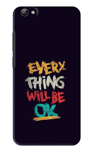 Everything Will Be Ok Vivo Y66 Back Skin Wrap