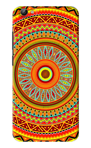 Mandala Pattern Vivo Y66 Back Skin Wrap