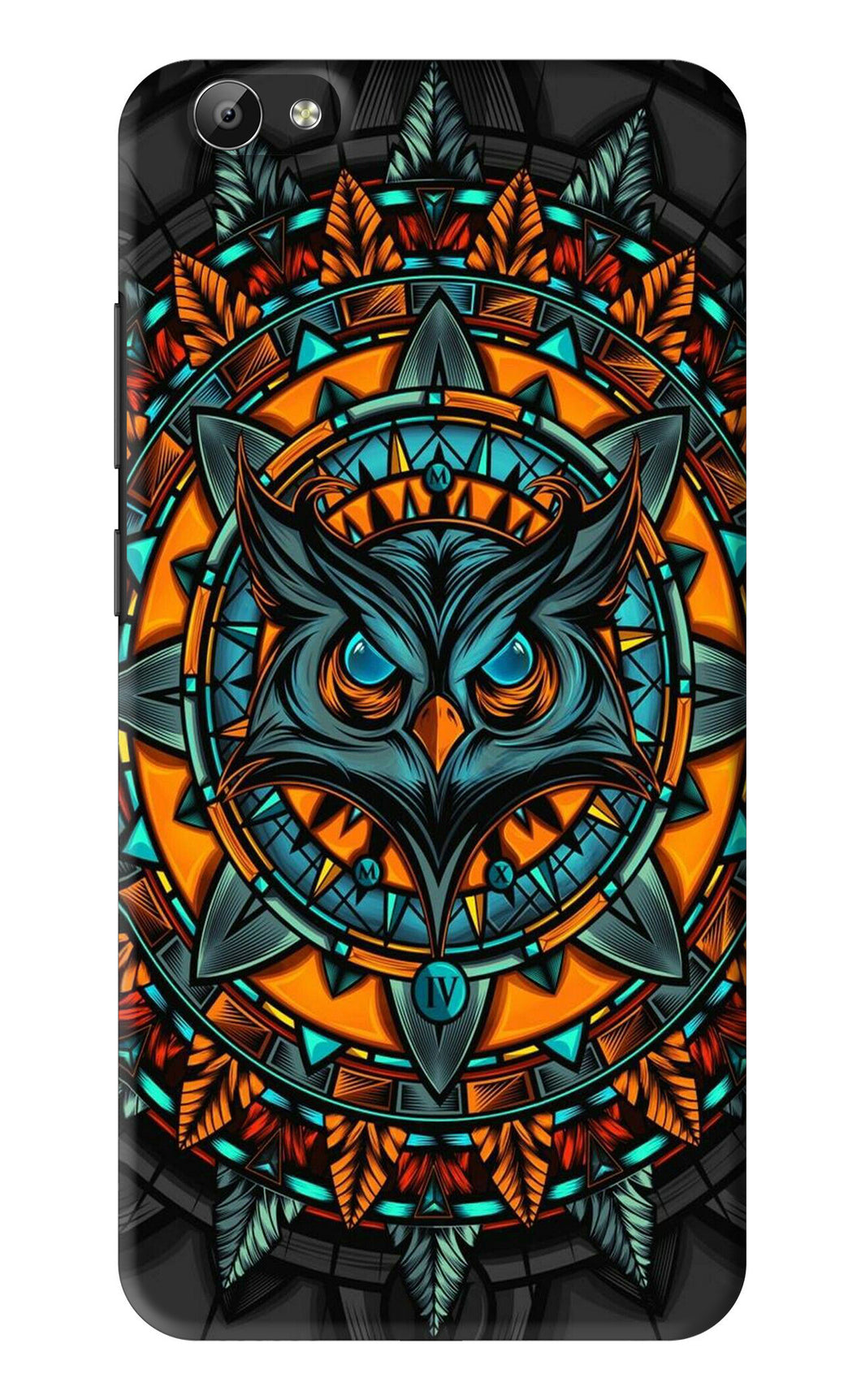 Angry Owl Art Vivo Y66 Back Skin Wrap