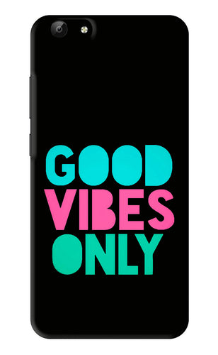 Quote Good Vibes Only Vivo Y69 Back Skin Wrap