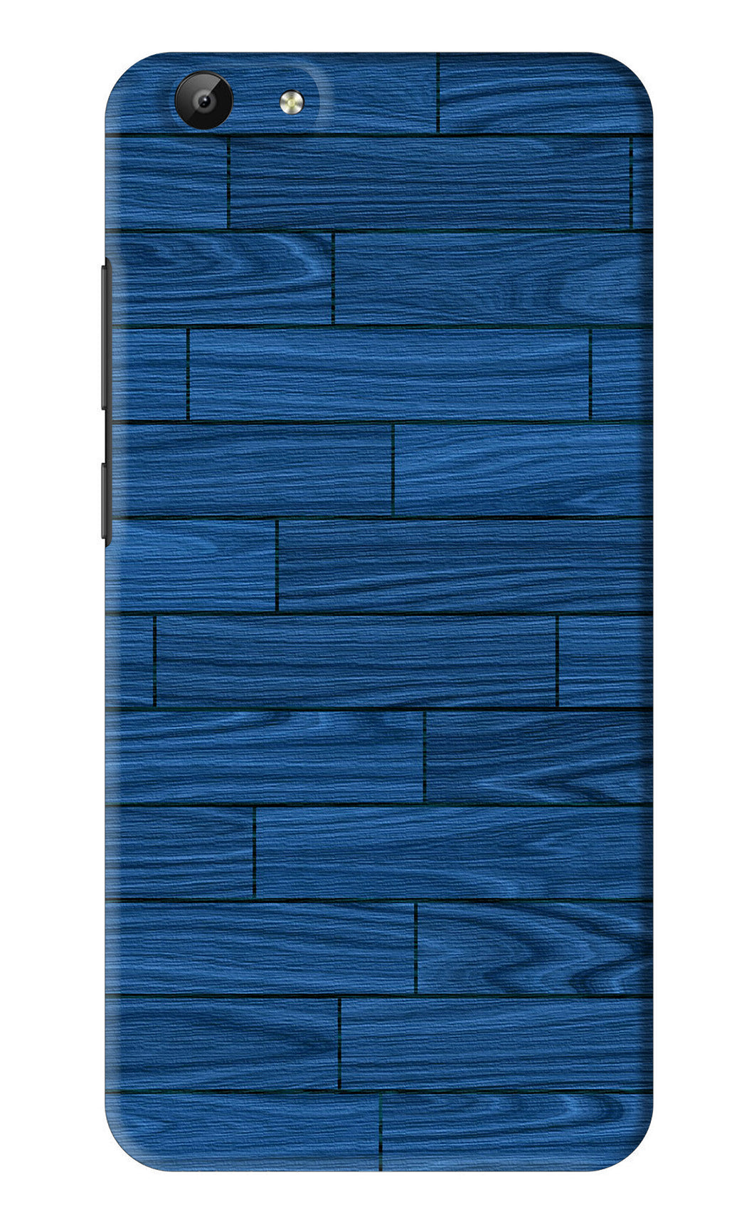 Blue Wooden Texture Vivo Y69 Back Skin Wrap