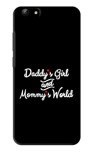 Daddy's Girl and Mommy's World Vivo Y69 Back Skin Wrap