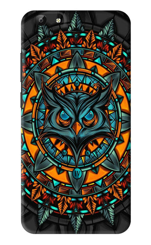 Angry Owl Art Vivo Y69 Back Skin Wrap