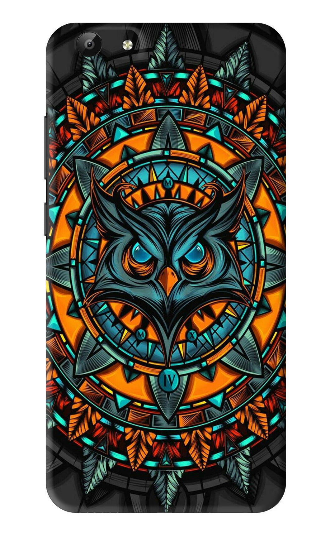 Angry Owl Art Vivo Y69 Back Skin Wrap