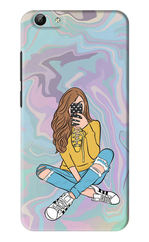 Selfie Girl Vivo Y69 Back Skin Wrap