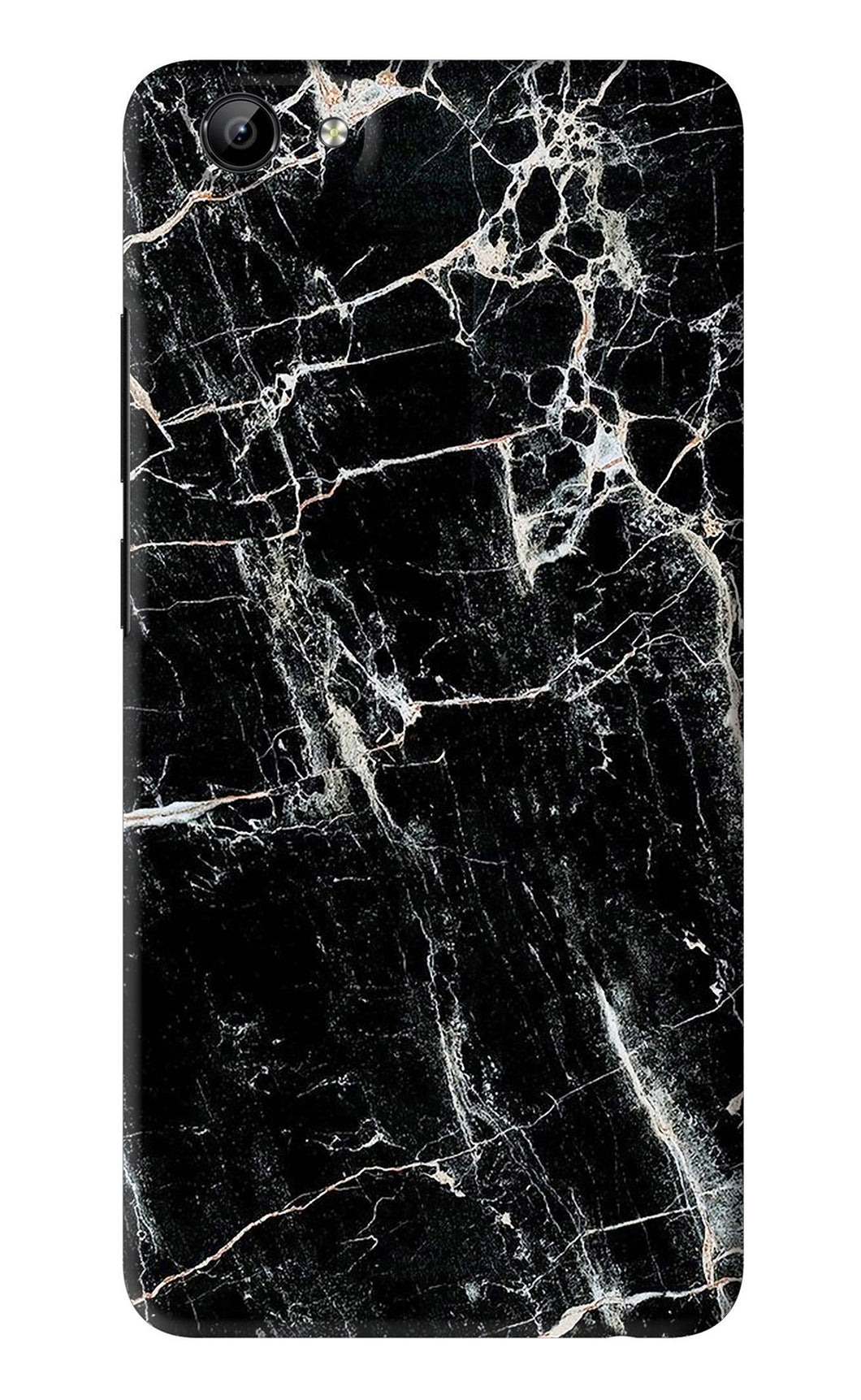 Black Marble Texture 1 Vivo Y71 Back Skin Wrap