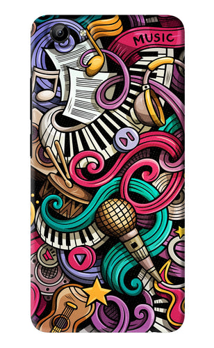 Music Abstract Vivo Y71 Back Skin Wrap