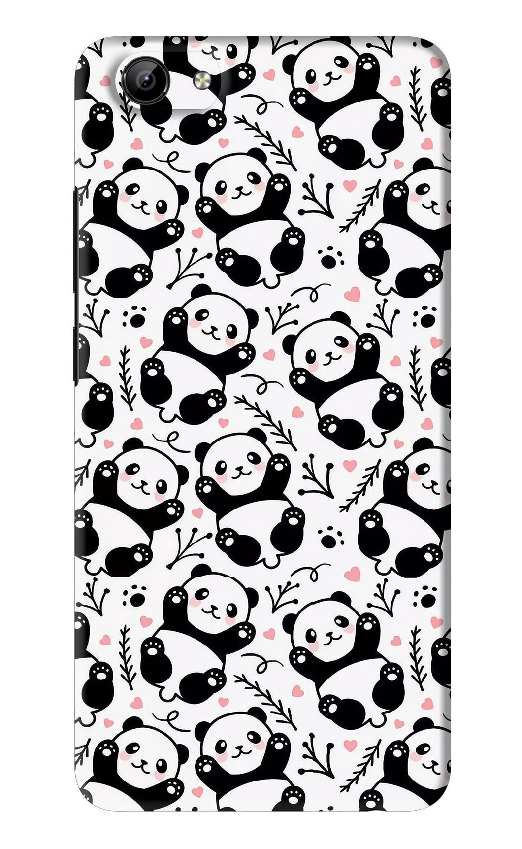 Cute Panda Vivo Y71 Back Skin Wrap