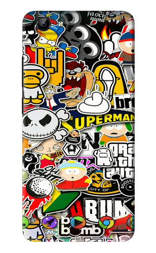 Sticker Bomb Vivo Y71 Back Skin Wrap