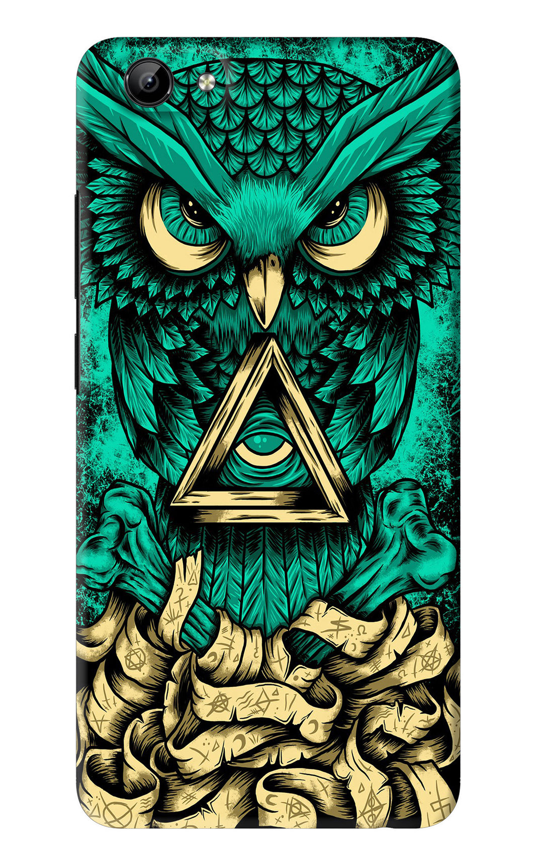 Green Owl Vivo Y71 Back Skin Wrap