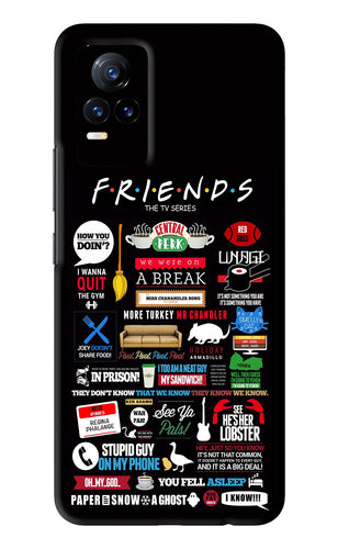 FRIENDS Vivo Y73 Back Skin Wrap