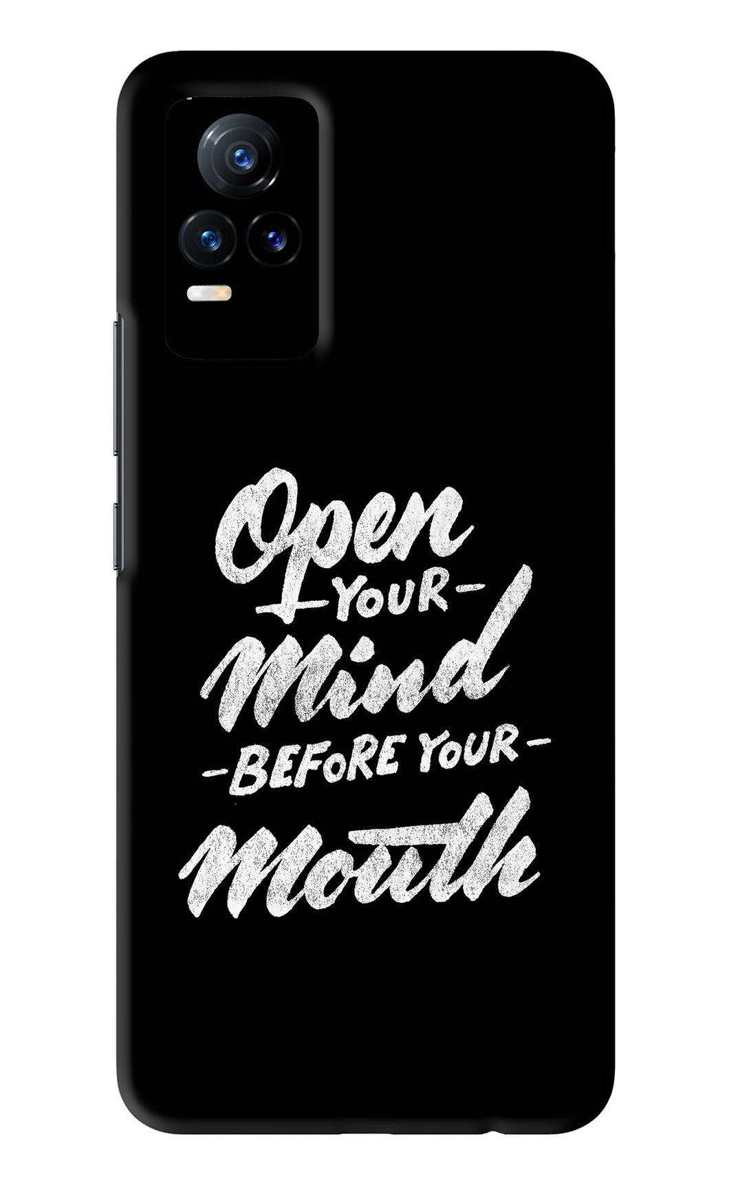 Open Your Mind Before Your Mouth Vivo Y73 Back Skin Wrap