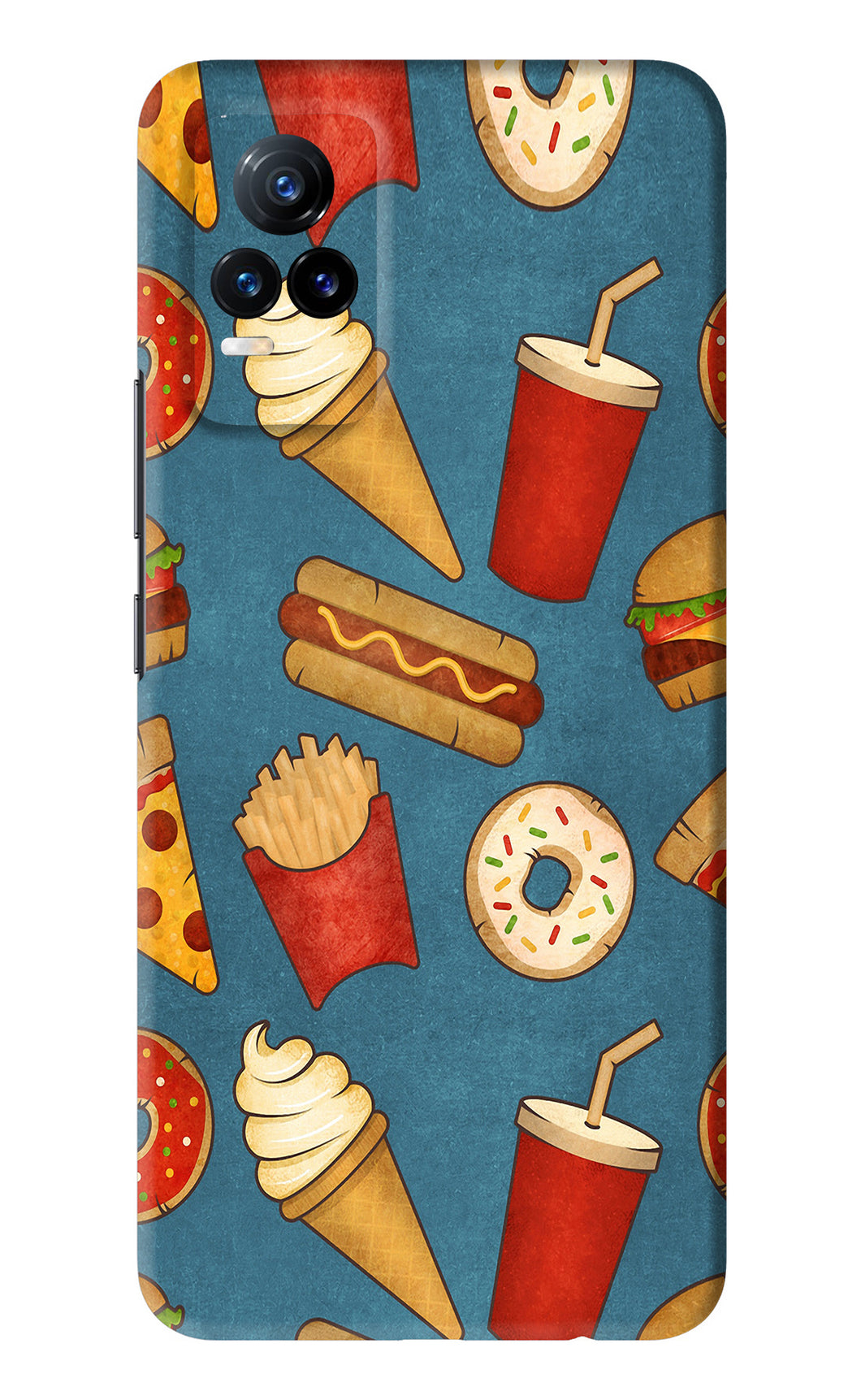 Foodie Vivo Y73 Back Skin Wrap