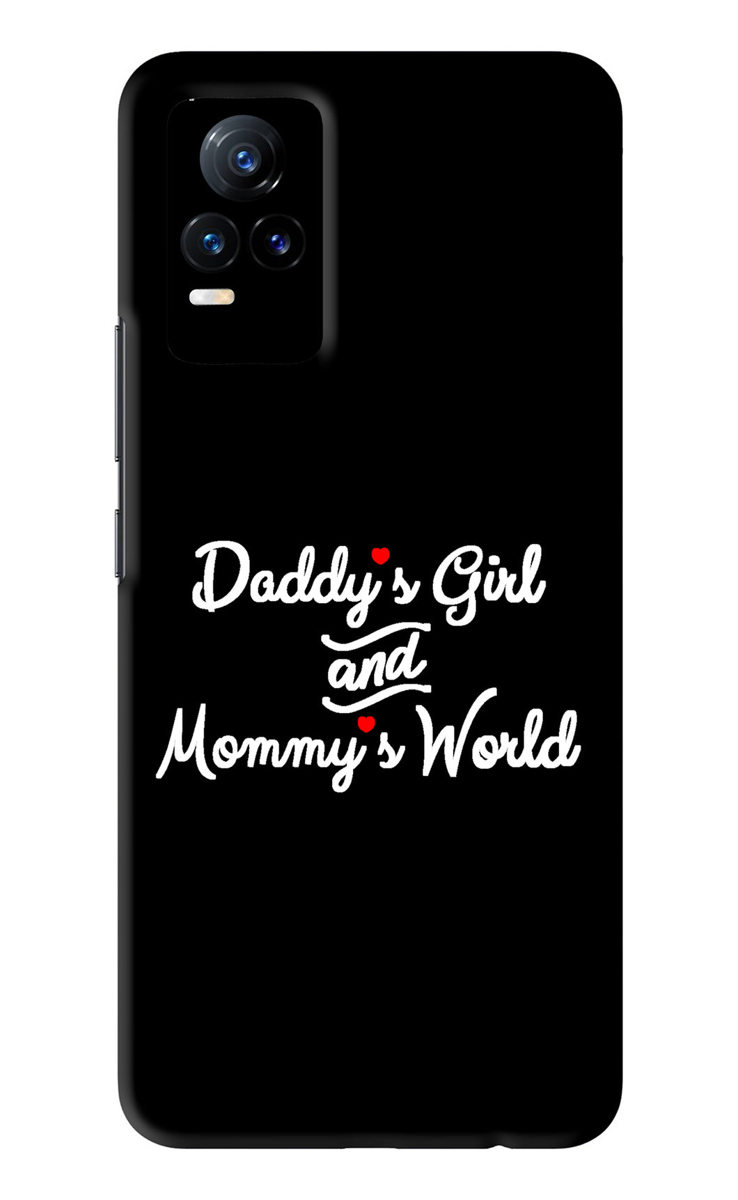 Daddy's Girl and Mommy's World Vivo Y73 Back Skin Wrap