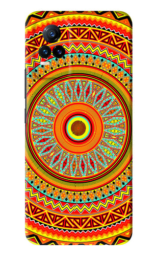 Mandala Pattern Vivo Y73 Back Skin Wrap