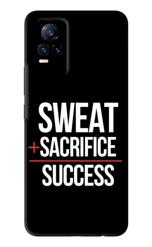 Sweat Sacrifice Success Vivo Y73 Back Skin Wrap