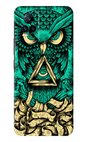 Green Owl Vivo Y73 Back Skin Wrap