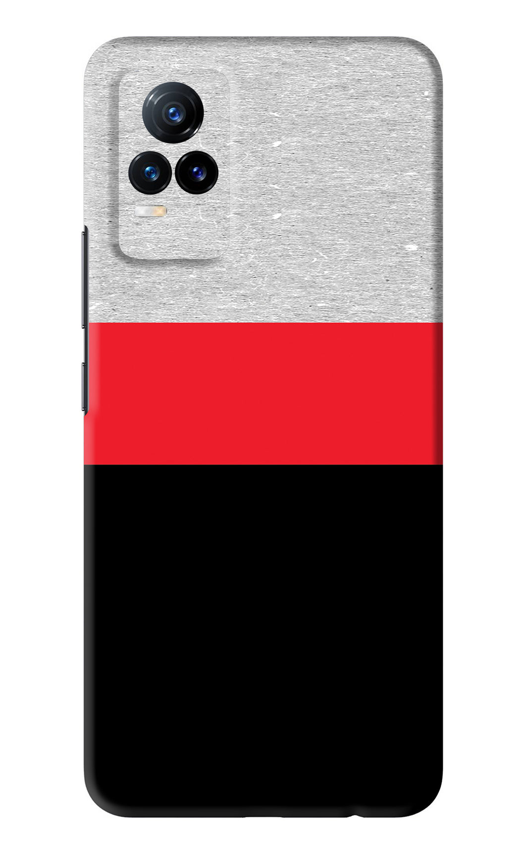 Tri Color Pattern Vivo Y73 Back Skin Wrap